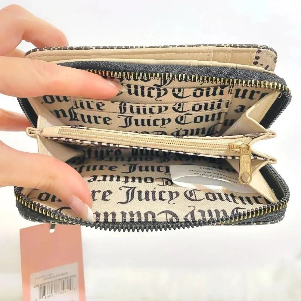 Juicy Couture Love Never Dies Multi-compartment Bifold Wallet NWT